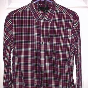 Banana Republic red dress shirt